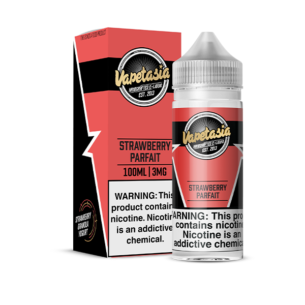 Strawberry Parfait Vape Juice by Vapetasia