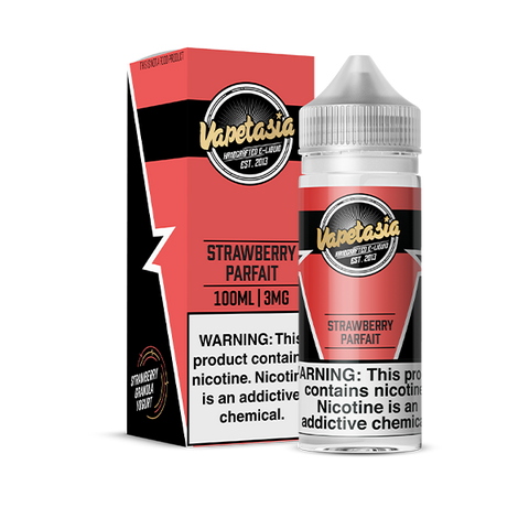 Strawberry Parfait Vape Juice by Vapetasia