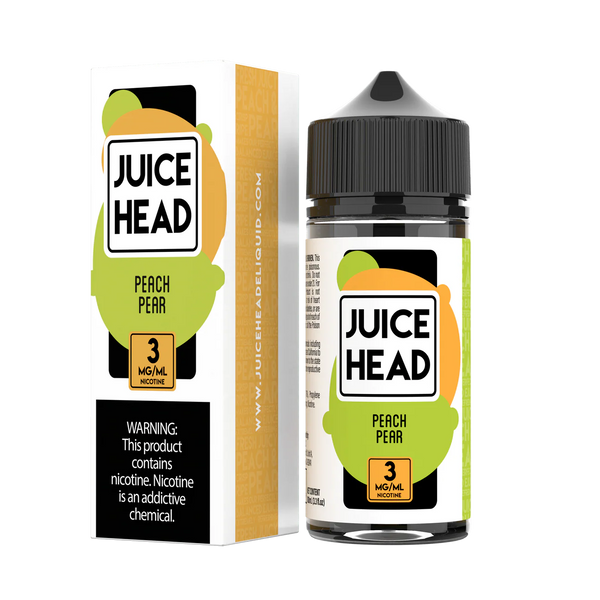 JUICE HEAD Peach Pear Vape Juice 100 ml