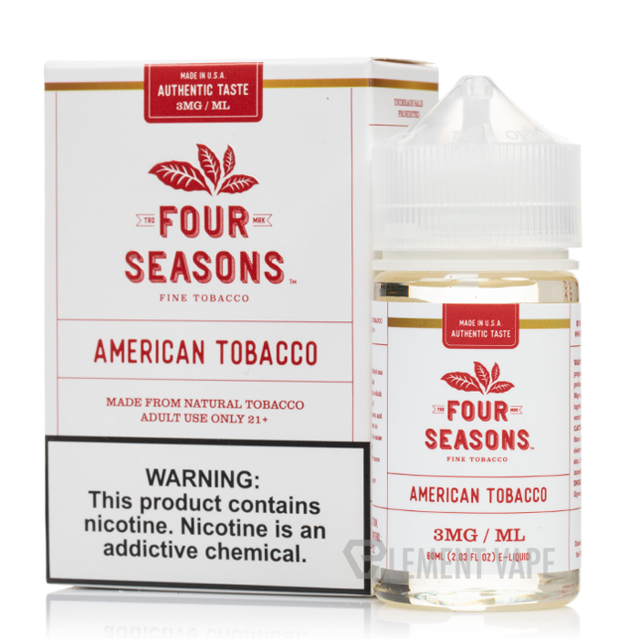 Four Seasons American Tobacco Vape Juice