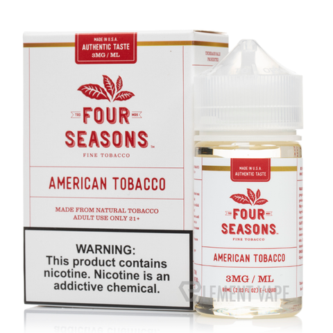 Four Seasons American Tobacco Vape Juice