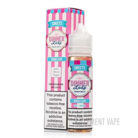 Dinner Lady Bubblegum Vape Juice