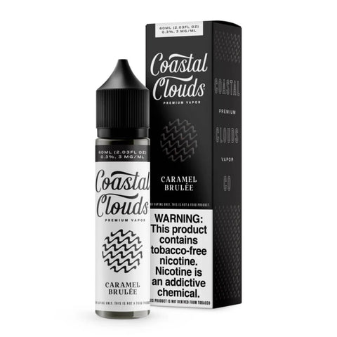 Coastal Clouds Caramel Brûlée Vape Juice 60 ml