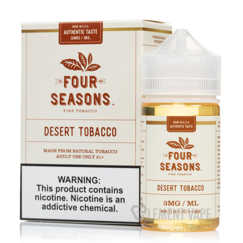 Four Seasons Desert Tobacco Vape Juice