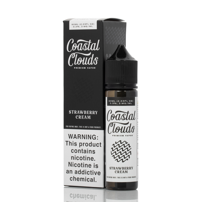 Strawberry Cream (Formerly The Voyage) Vape Juice by Coastal Clouds Vape Juice Co.