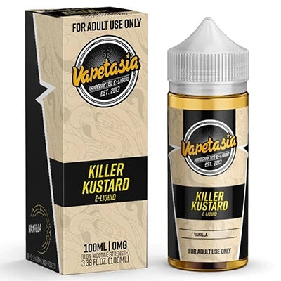 VAPETASIA Killer Kustard (Vanilla) Vape Juice