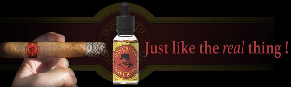 Don Cristo (Steeped with Montecristo Cigars in Oak Casks) Cigar Vape Juice  vape juice by Don Cristo Cigar e-juice - Mystic Vapor Canada