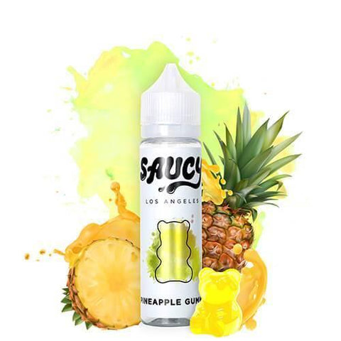 Saucy Originals L.A. - Pineapple Gummy Vape Juice - Mystic Vapor