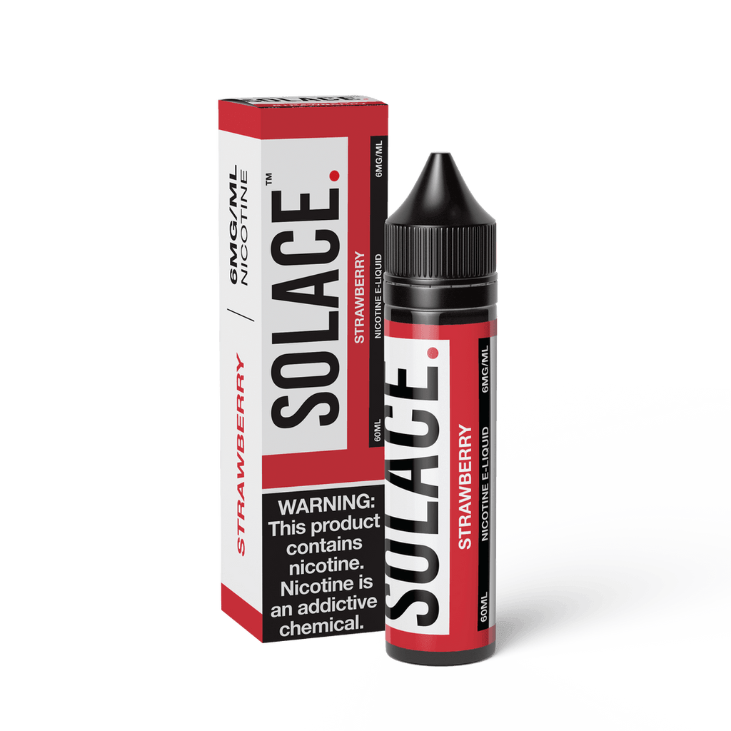 Solace Strawberry Vape Juice - Mystic Vapor
