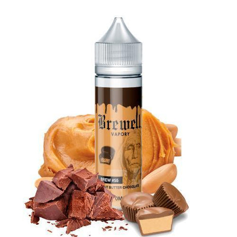 Brewell Peanut Butter Chocolate Vape Juice  vape juice by Brewell Vapory - Mystic Vapor Canada