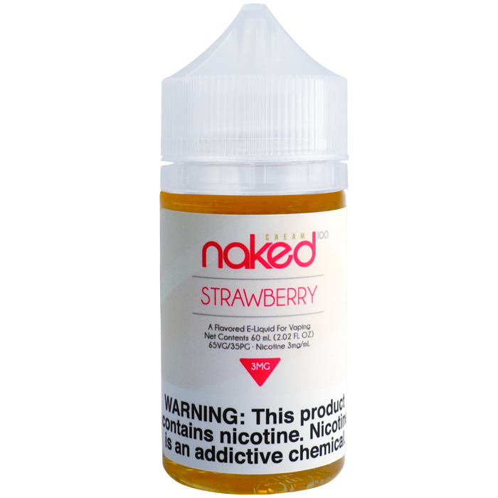 Strawberry (formerly Naked Unicorn) by Naked 100 vape juice - Ripe Strawberry Blend | Multiple Creams (60 ML) - Mystic Vapor 
