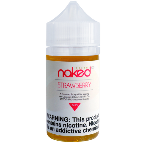 Strawberry (formerly Naked Unicorn) by Naked 100 vape juice - Ripe Strawberry Blend | Multiple Creams (60 ML) - Mystic Vapor 