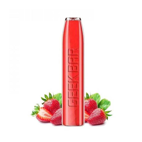 Genuine Strawberry Geekvape Geek Bar Disposable Vape 2.4 ML 50 mg - Mystic Vapor